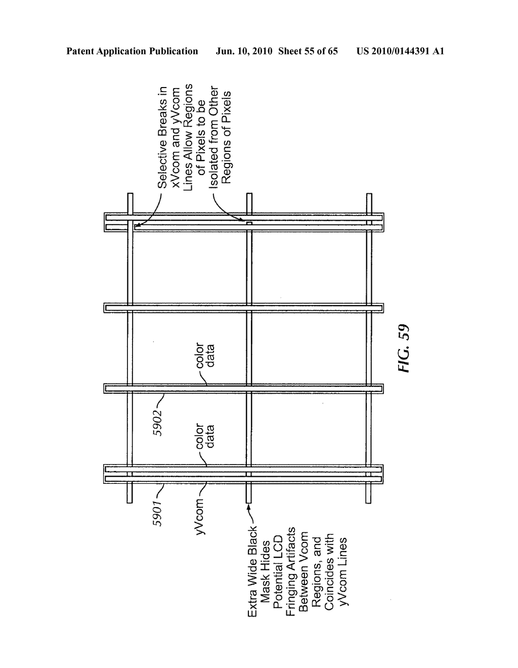 Integrated touch panel for a TFT display - diagram, schematic, and image 56