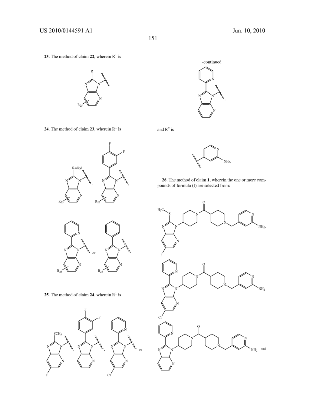 BENZIMIDAZOLE DERIVATIVES AND METHODS OF USE THEREOF - diagram, schematic, and image 154