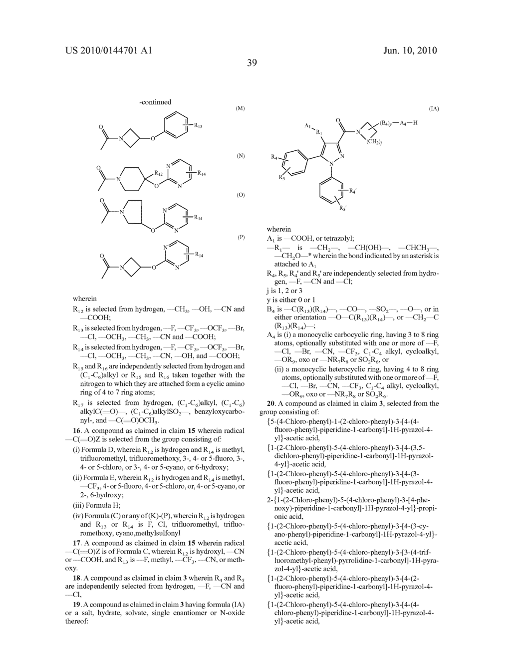 Modulators of CB1 Receptors - diagram, schematic, and image 41