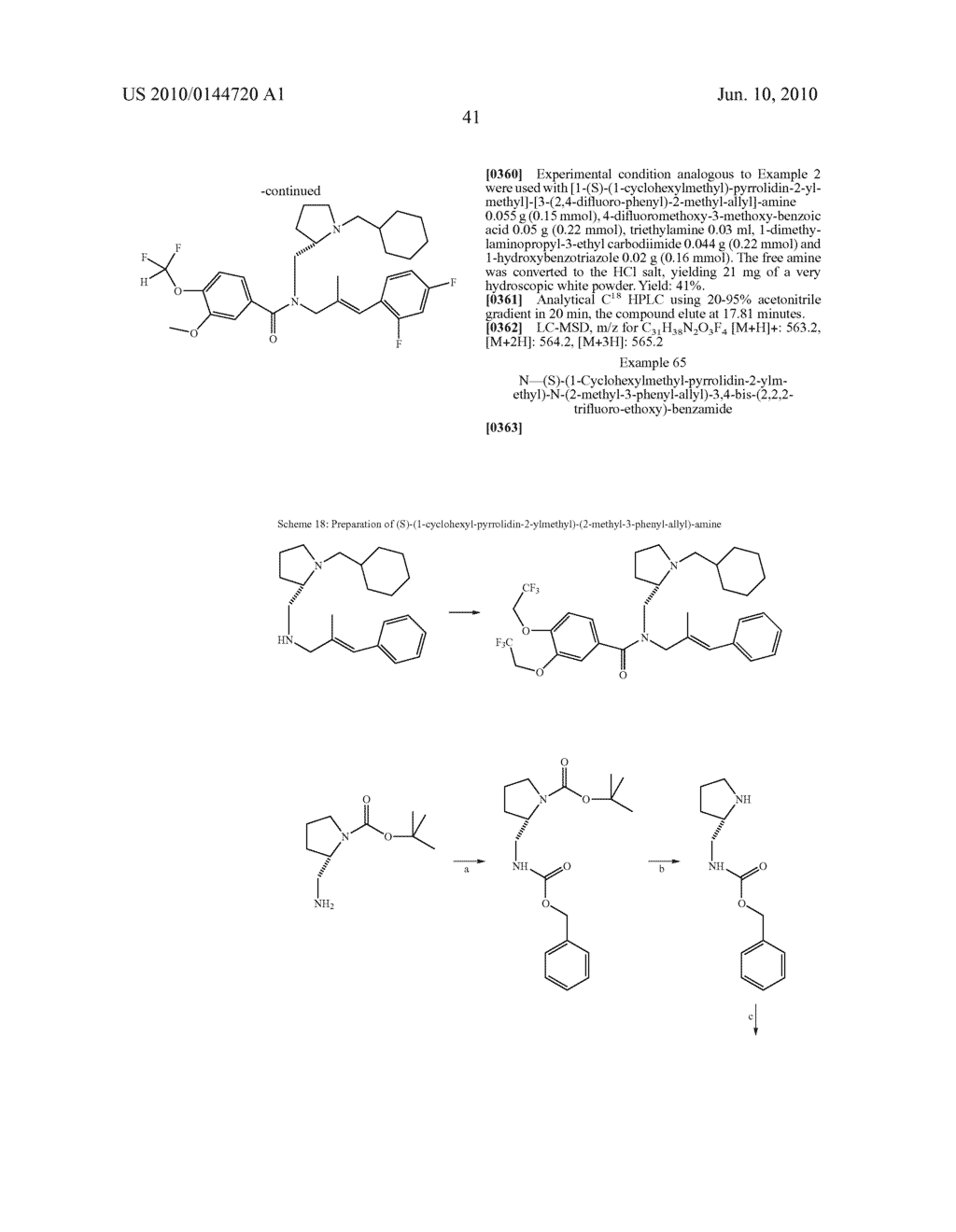 INHIBITORS OF HUMAN TUMOR-EXPRESSED CCXCKR2 - diagram, schematic, and image 42