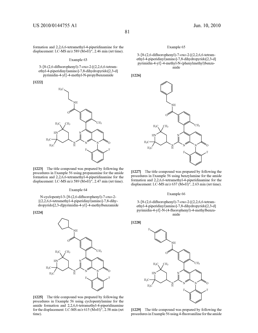 Novel Compounds - diagram, schematic, and image 82