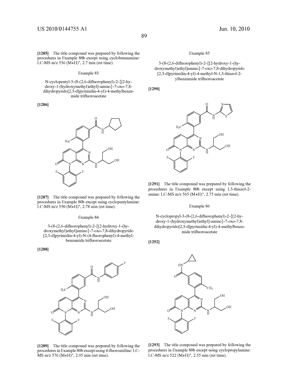 Novel Compounds - diagram, schematic, and image 90