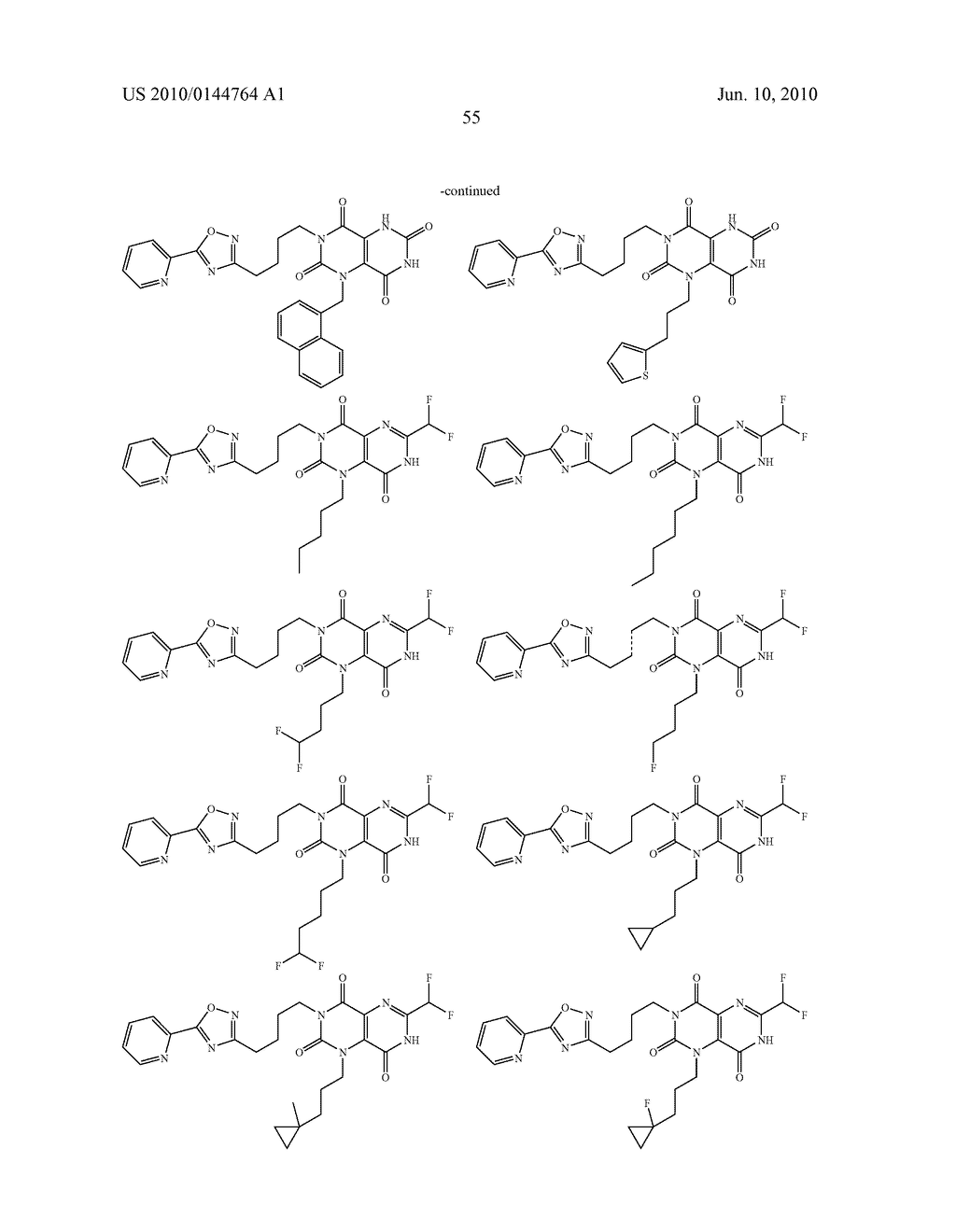 PYRIMIDINEDIONE DERIVATIVES AND METHODS OF USE THEREOF - diagram, schematic, and image 56