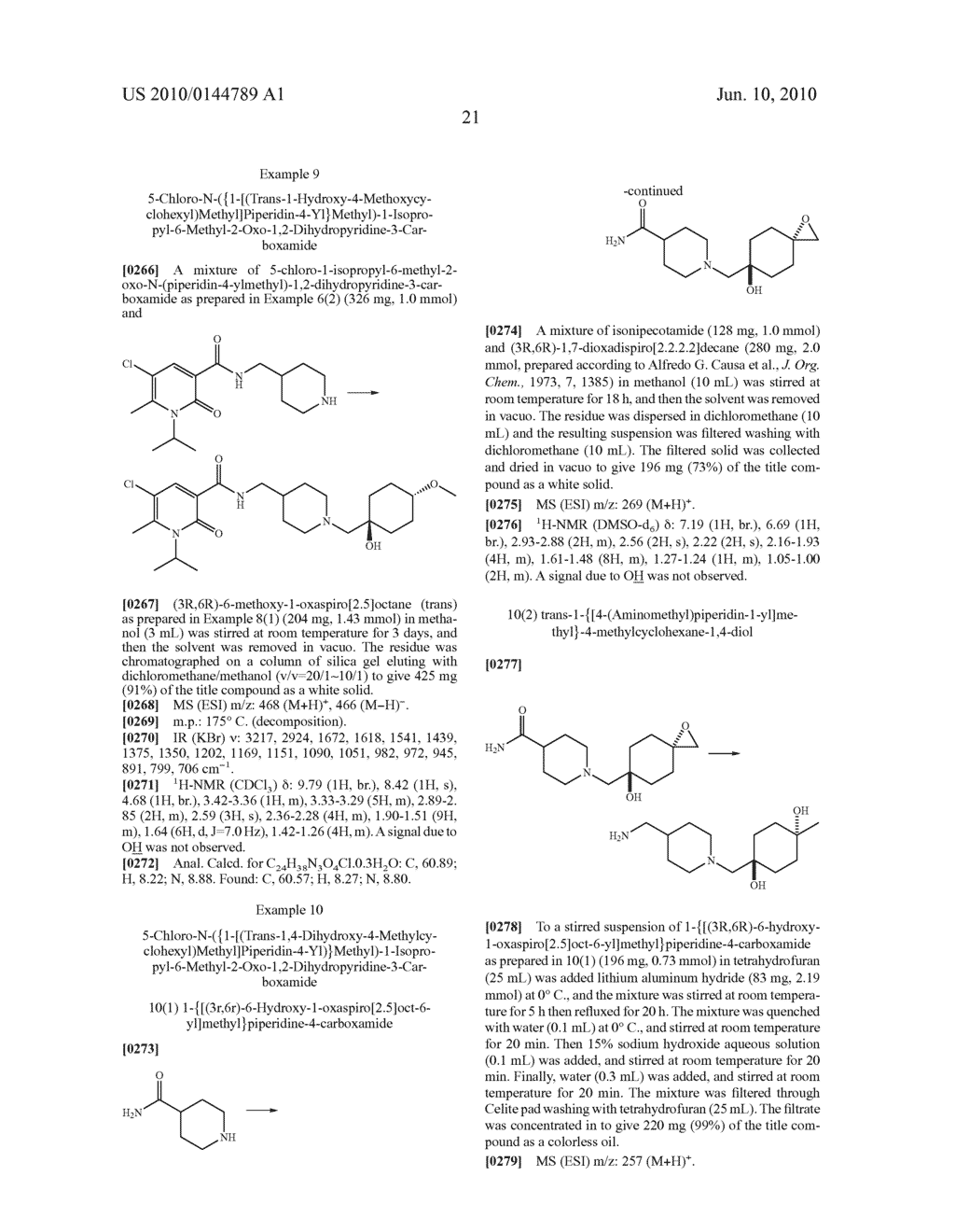 1-Isopropyl-2-Oxo-1,2-dihydropyridine-3-carboxamide Derivatives having 5-HT4 Receptor Agonistic Activity - diagram, schematic, and image 22