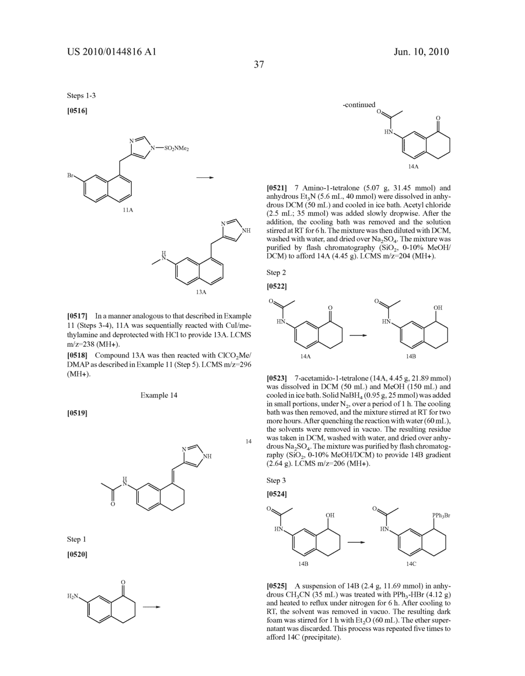 FUNCTIONALLY SELECTIVE ALPHA2C ADRENORECEPTOR AGONISTS - diagram, schematic, and image 38