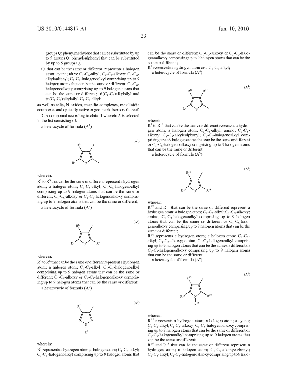 FUNGICIDEL N-CYCLOALKYL-BENZYL-THIOCARBOXAMIDES OR N-CYCLOALKYL-BENZYL-N'-SUBSTITUTED-AMIDINE DERIVATIVES - diagram, schematic, and image 24