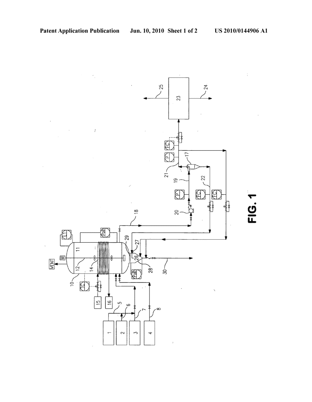 Method and system for handling slurries of varying liquid rates and solids content - diagram, schematic, and image 02