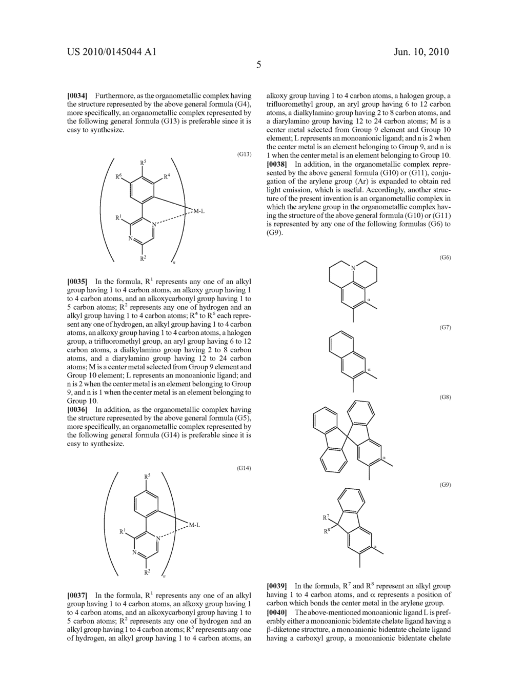 Organometallic Complex and Light-Emitting Element, Light-Emitting Device, and Electronic Device Using the Same - diagram, schematic, and image 24