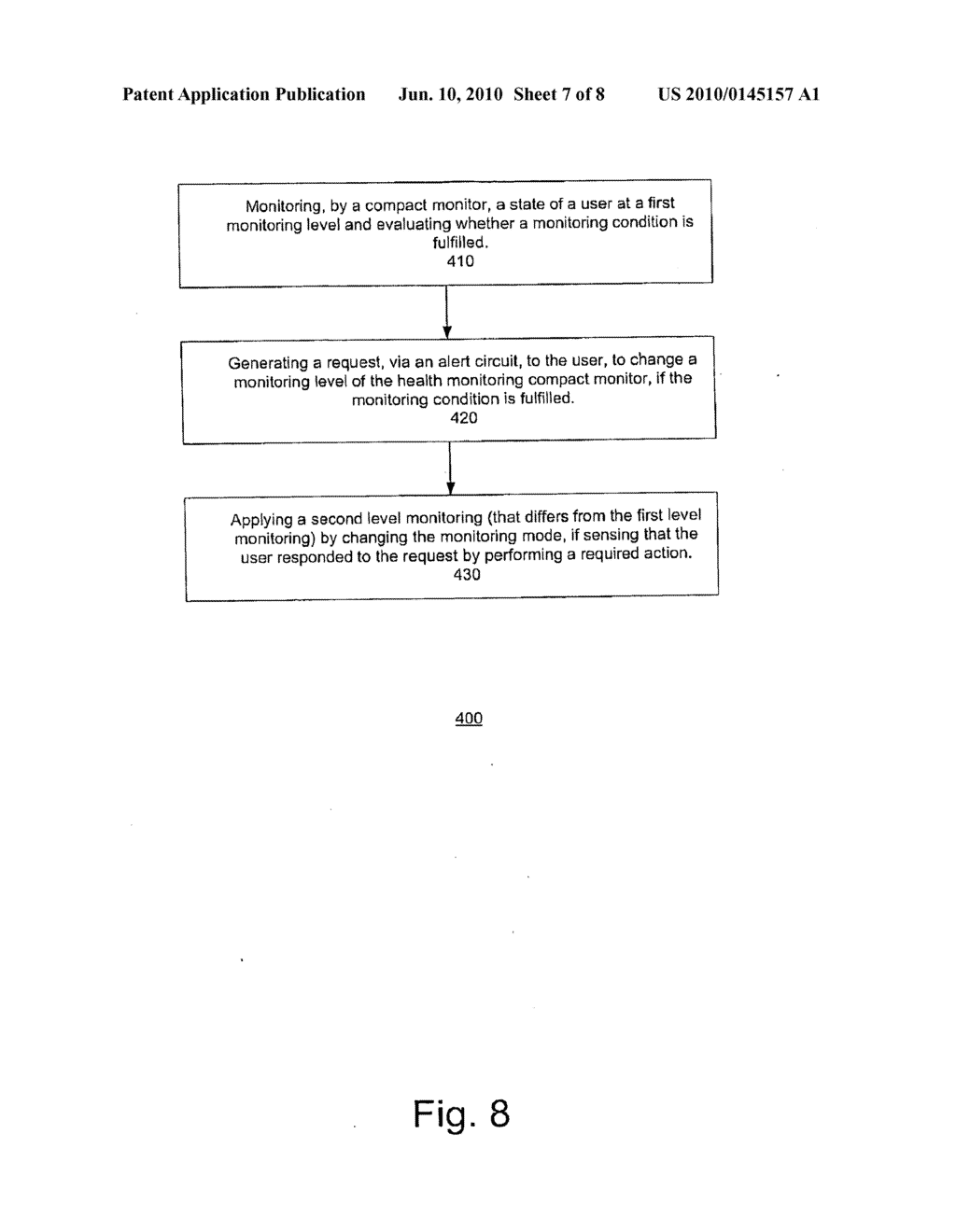 COMPACT MONITOR AND A METHOD FOR MONITORING A USER - diagram, schematic, and image 08