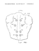 Apparatus for application of trigger point pressure in personal fitness centers and the like before or after exercise diagram and image