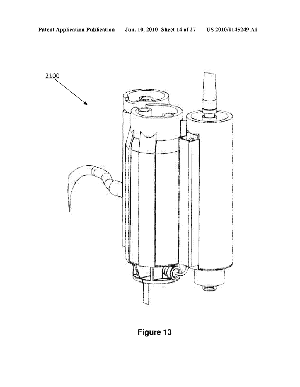 SYSTEM FOR ENRICHING A BODILY FLUID WITH A GAS HAVING A REMOVABLE GAS-ENRICHMENT DEVICE WITH AN INFORMATION RECORDING ELEMENT - diagram, schematic, and image 15