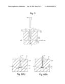 NEEDLE-EQUIPPED SYRINGE BARREL NEEDLE-EQUIPPED SYRINGE, AND MOLD AND METHOD FOR MOLDING SAME diagram and image