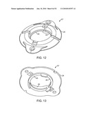 BURR HOLE PLUG HAVING DUAL SLIDABLE CLAMPING MECHANISMS diagram and image