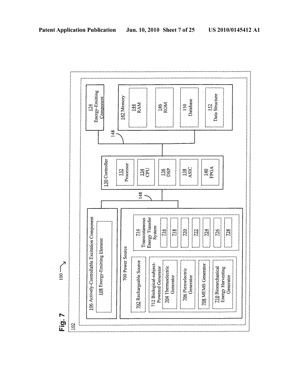 System, devices, and methods including actively-controllable sterilizing excitation delivery implants - diagram, schematic, and image 08