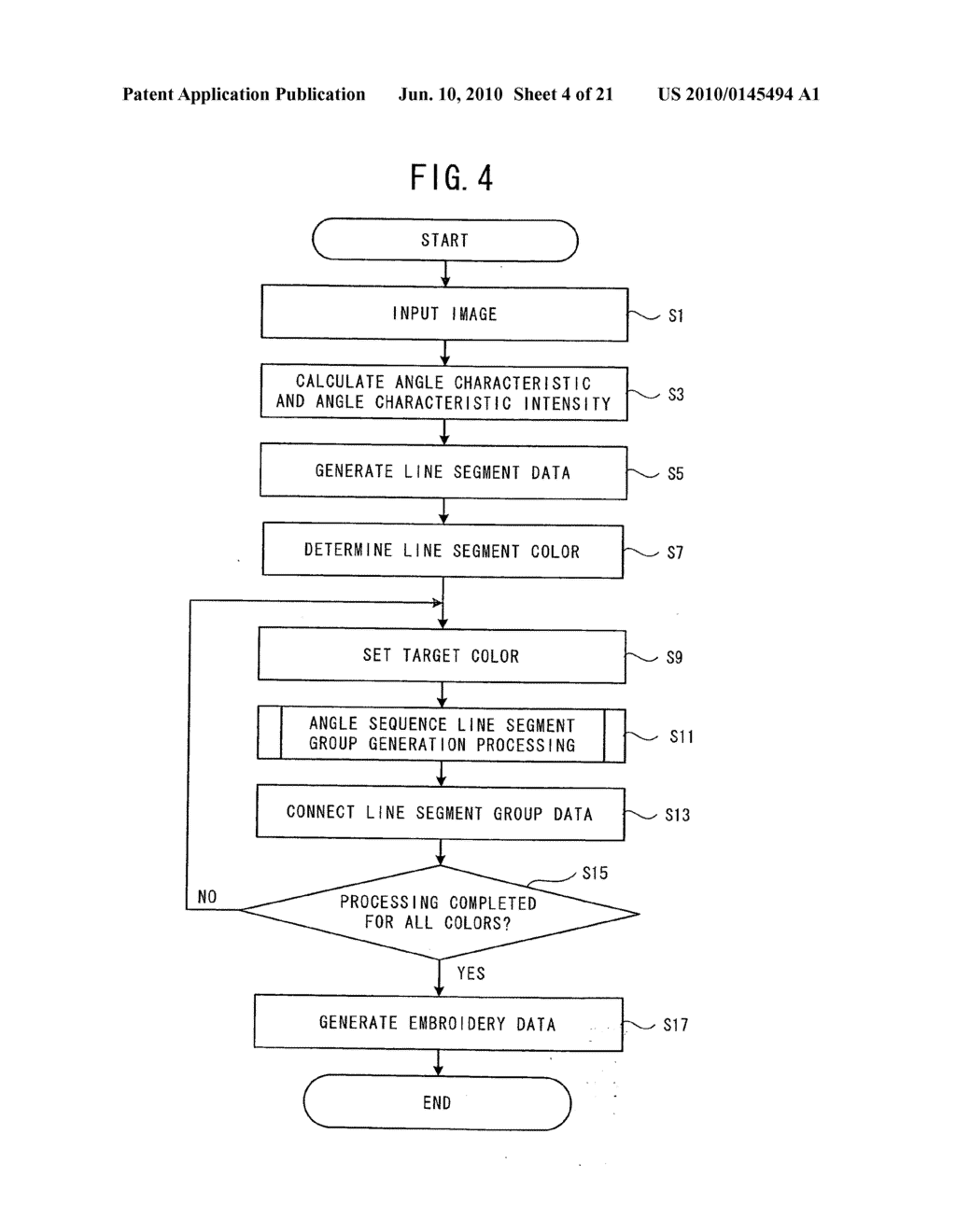 Embroidery data generating device and computer-readable medium storing embroidery data generating program - diagram, schematic, and image 05