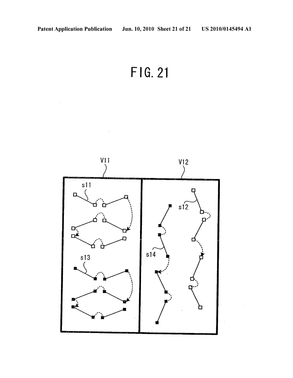 Embroidery data generating device and computer-readable medium storing embroidery data generating program - diagram, schematic, and image 22