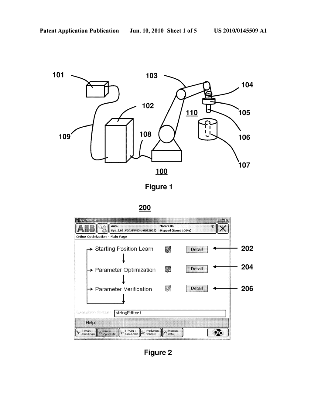 Method And System For In-Production Optimization of The Parameters Of A Robot Used for Assembly - diagram, schematic, and image 02