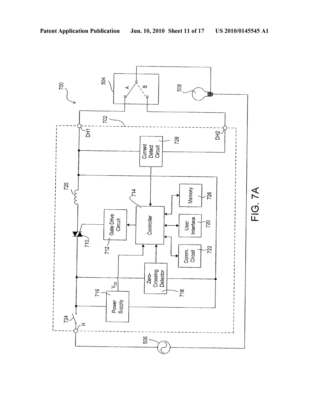 DIMMER SWITCH FOR USE WITH LIGHTING CIRCUITS HAVING THREE-WAY SWITCHES - diagram, schematic, and image 12