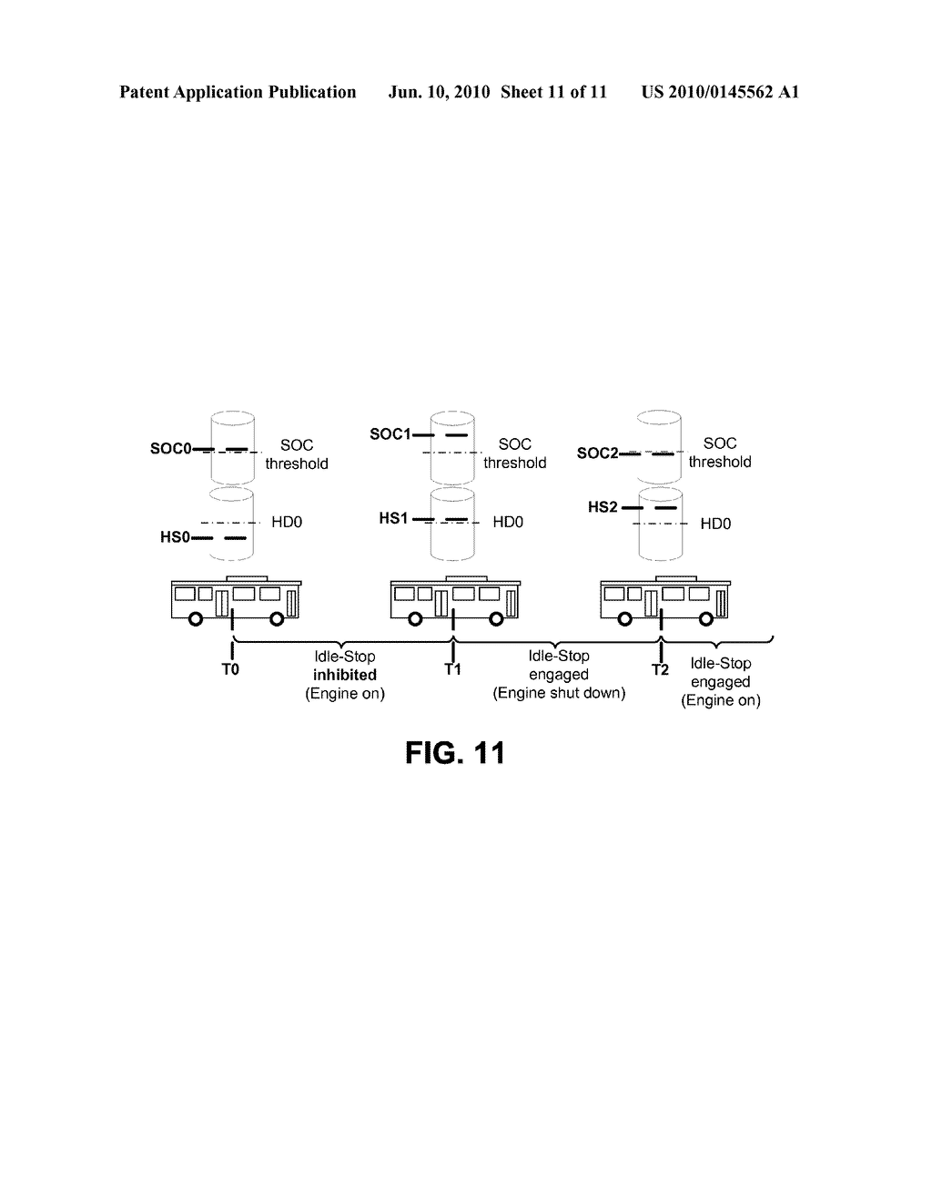 Method of Controlling Engine Stop-Start Operation for Heavy-Duty Hybrid-Electric Vehicles - diagram, schematic, and image 12