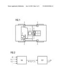 Method and facility for estimating a measure of friction diagram and image