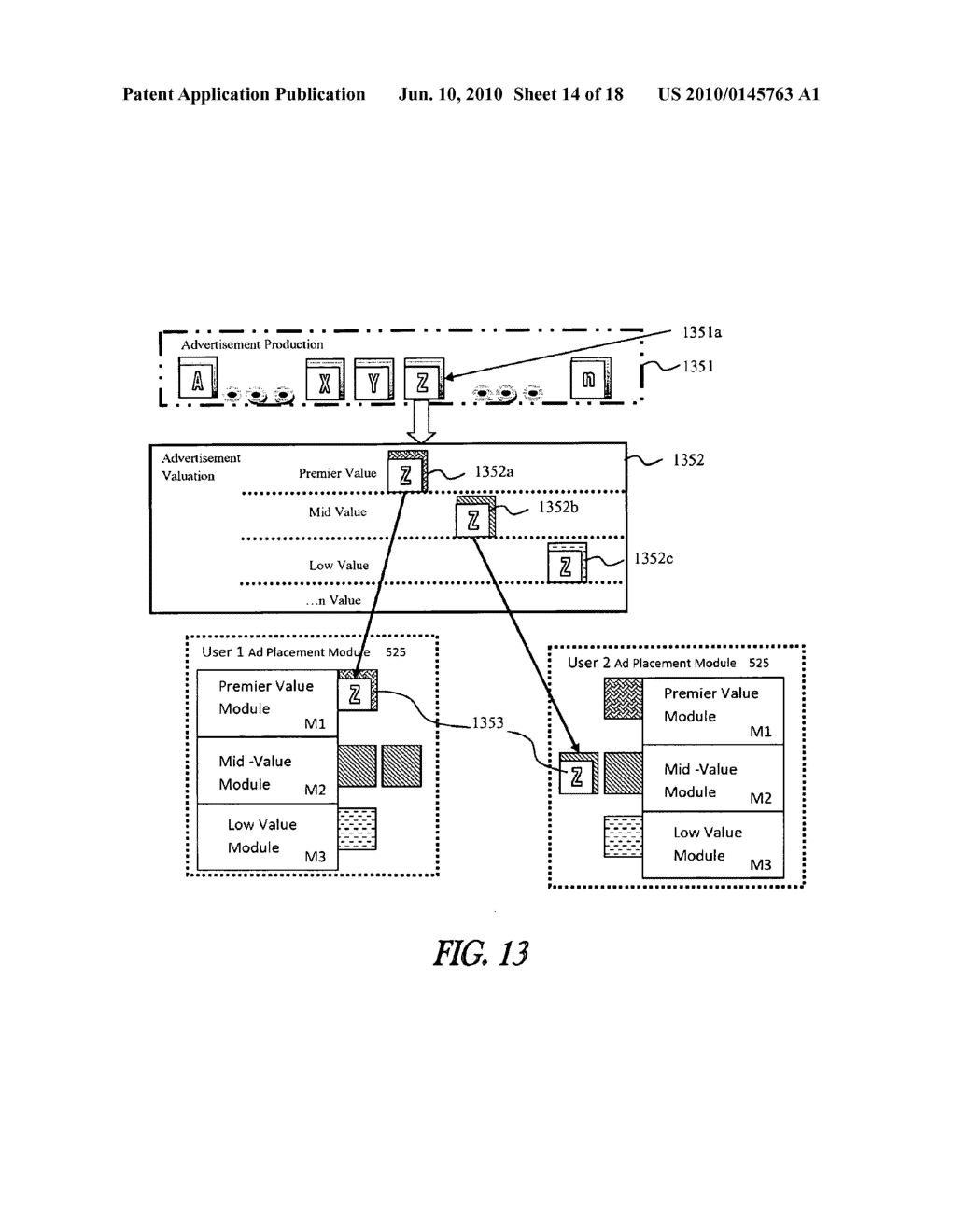 Systems, methods and apparatus for valuation and tailoring of advertising - diagram, schematic, and image 15