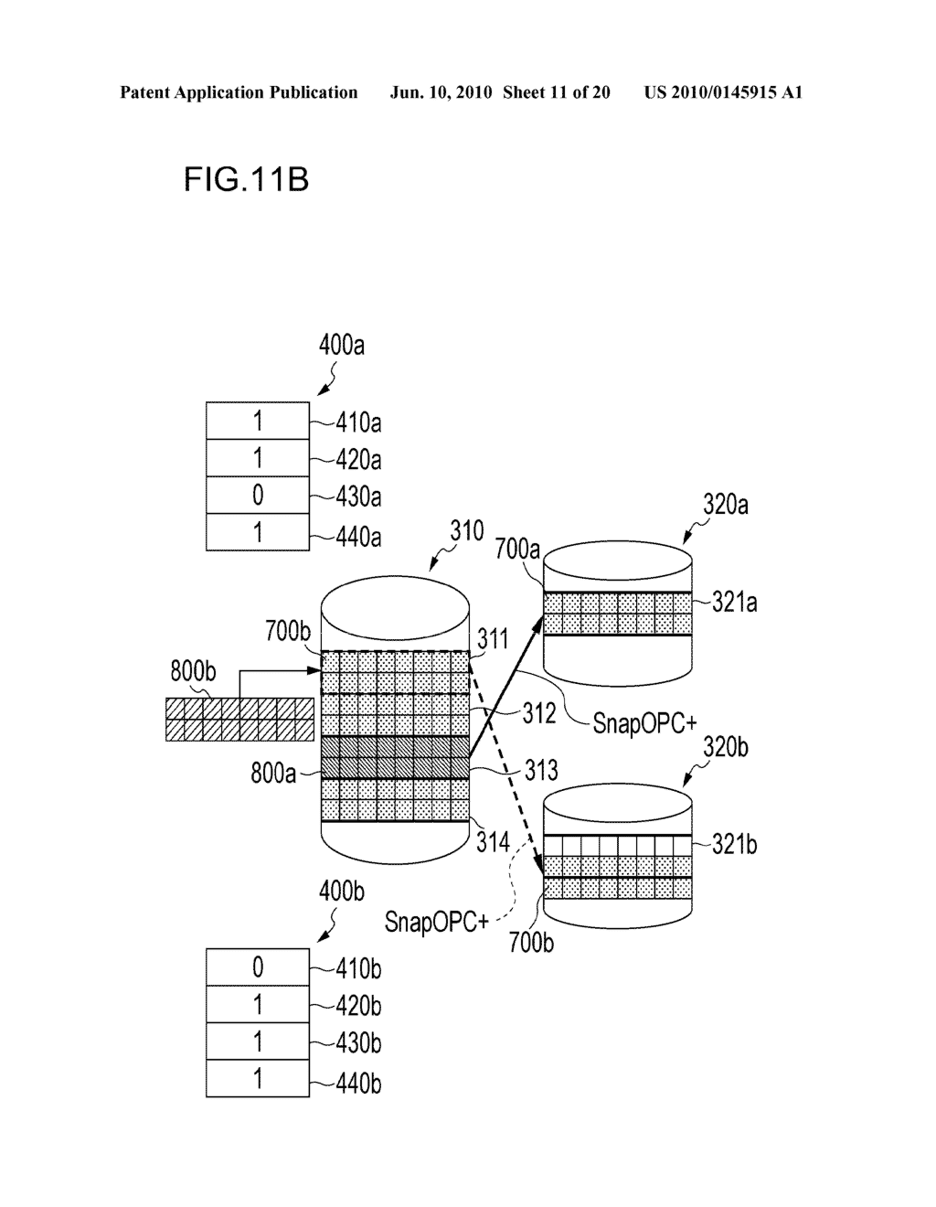STORAGE APPARATUS AND DATA RESTORING METHOD USED THEREIN - diagram, schematic, and image 12
