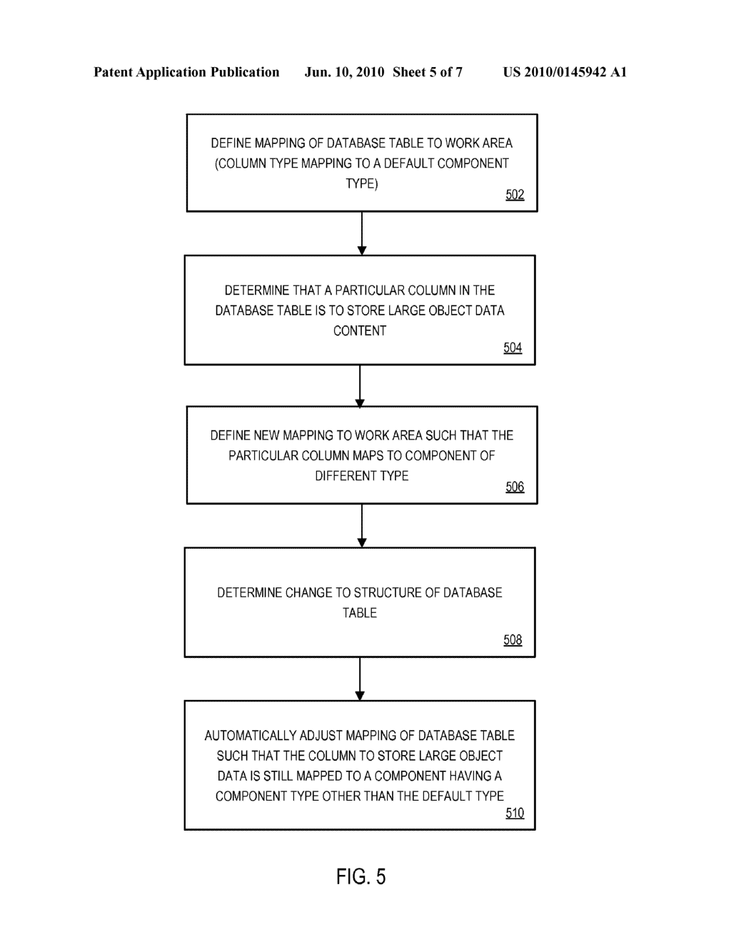 SYSTEMS AND METHOD FOR MAPPING LARGE OBJECT DATA CONTENT IN A DATABASE TABLE TO A WORK AREA - diagram, schematic, and image 06
