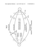 METHOD FOR TRANSMITTING DATA, AND NETWORK ELEMENT FOR A DATA NETWORK diagram and image