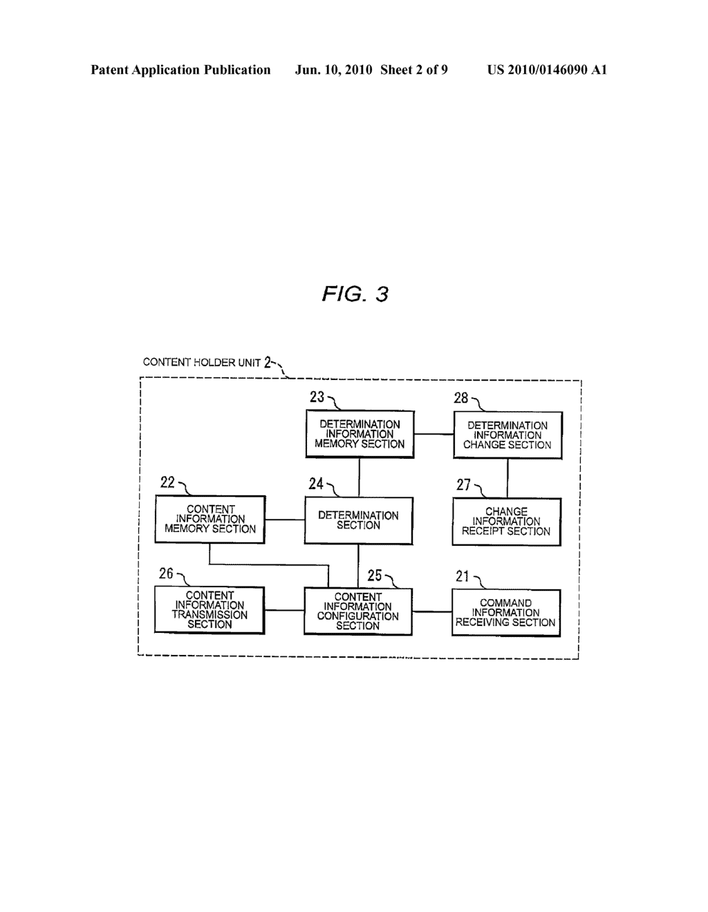 CONTENT HOLDER UNIT, INFORMATION PROCESSING METHOD, AND PROGRAM - diagram, schematic, and image 03