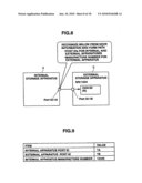 VISUALIZATION METHOD AND STORAGE APPARATUS FOR A STORAGE SYSTEM HAVING EXTERNAL CONNECTIVITY diagram and image