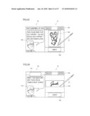 PROGRAM FOR PROVIDING INTERACTIVE APPLICATION ADAPTED FOR USE BY MULTIPLE USERS AND INFORMATION PROCESSING DEVICE diagram and image