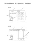 PROGRAM FOR PROVIDING INTERACTIVE APPLICATION ADAPTED FOR USE BY MULTIPLE USERS AND INFORMATION PROCESSING DEVICE diagram and image