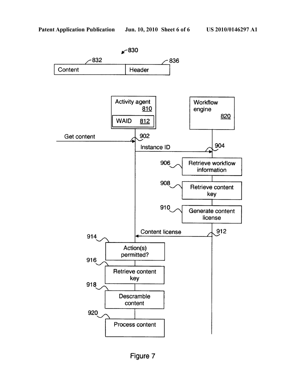 Method and system digital for processing digital content according to a workflow - diagram, schematic, and image 07