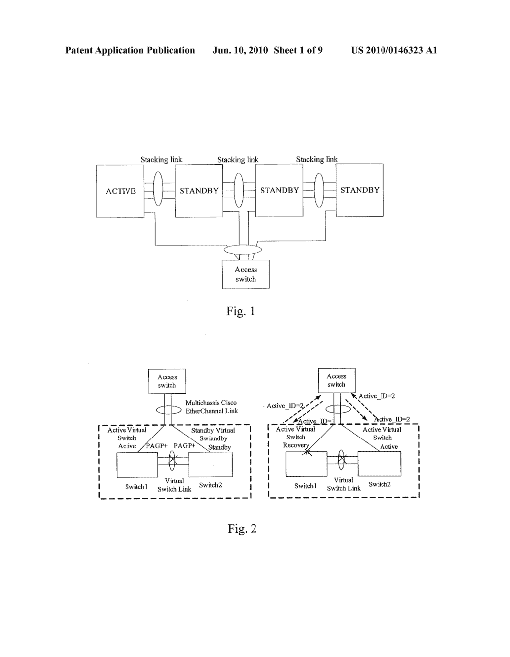 METHOD, SYSTEM AND APPARATUS FOR DETECTING MULTIPLE ACTIVE DEVICES IN STACK - diagram, schematic, and image 02