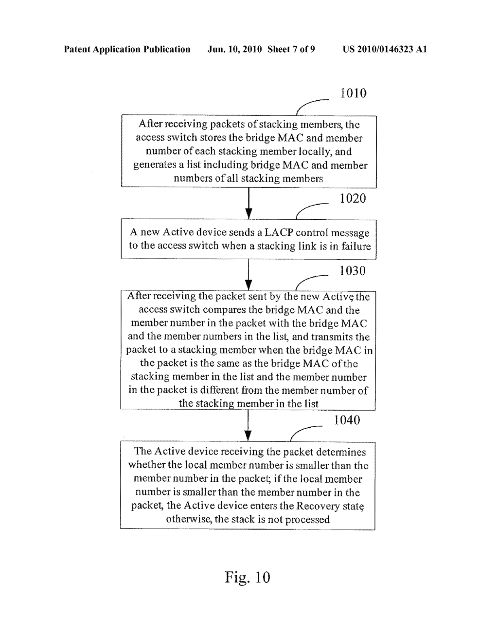 METHOD, SYSTEM AND APPARATUS FOR DETECTING MULTIPLE ACTIVE DEVICES IN STACK - diagram, schematic, and image 08