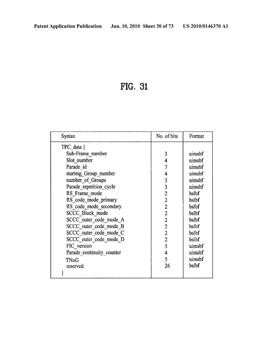 DIGITAL BROADCASTING SYSTEM AND DATA PROCESSING METHOD - diagram, schematic, and image 31