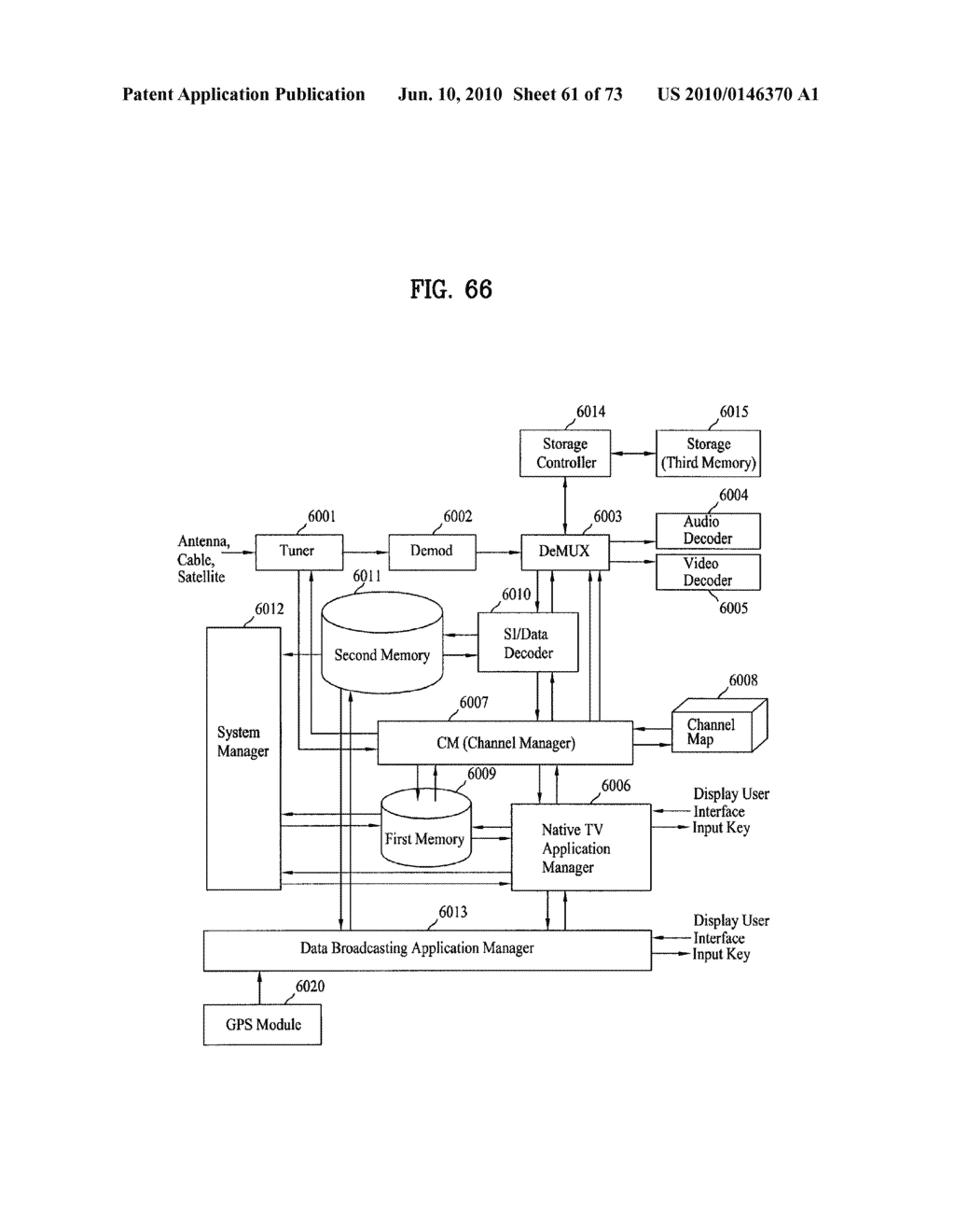 DIGITAL BROADCASTING SYSTEM AND DATA PROCESSING METHOD - diagram, schematic, and image 62