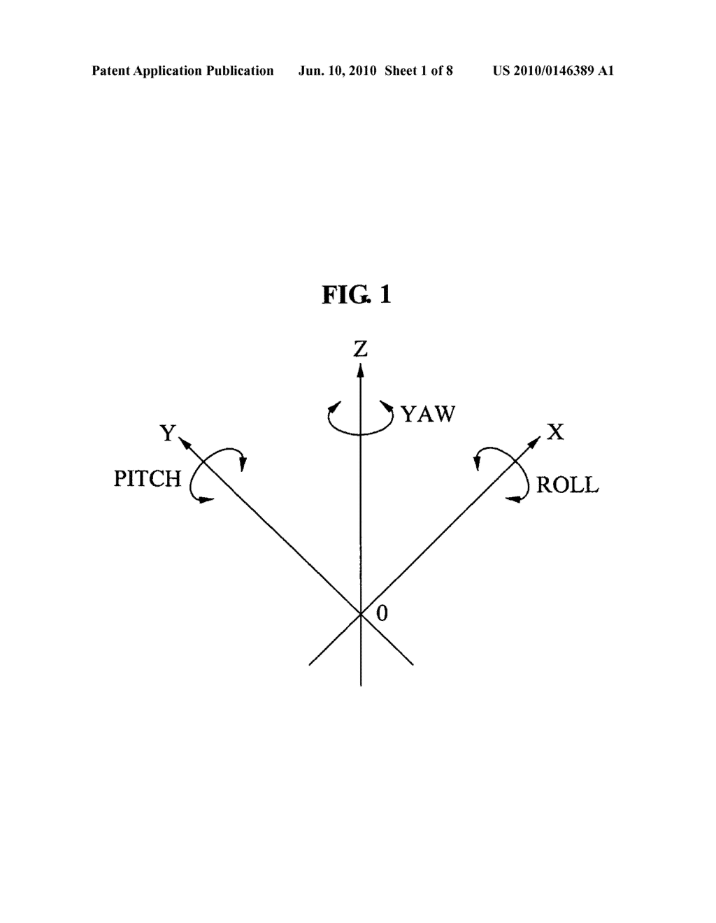 Method of controlling virtual object or view point on two dimensional interactive display - diagram, schematic, and image 02