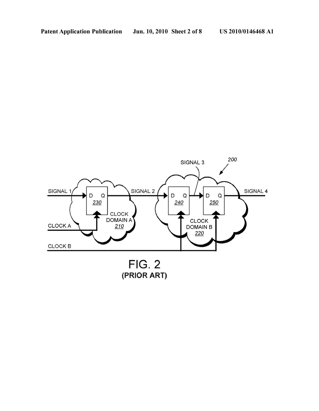 SYSTEM AND METHOD FOR DESIGNING MULTIPLE CLOCK DOMAIN CIRCUITS - diagram, schematic, and image 03