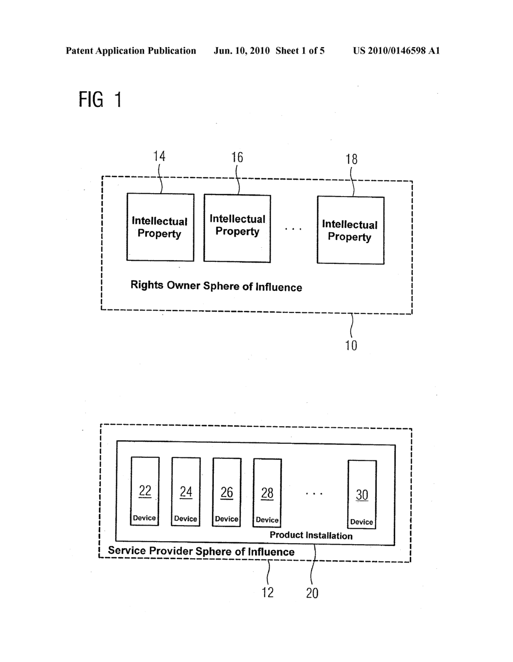 Method, System and Apparatus for Processing Rights - diagram, schematic, and image 02