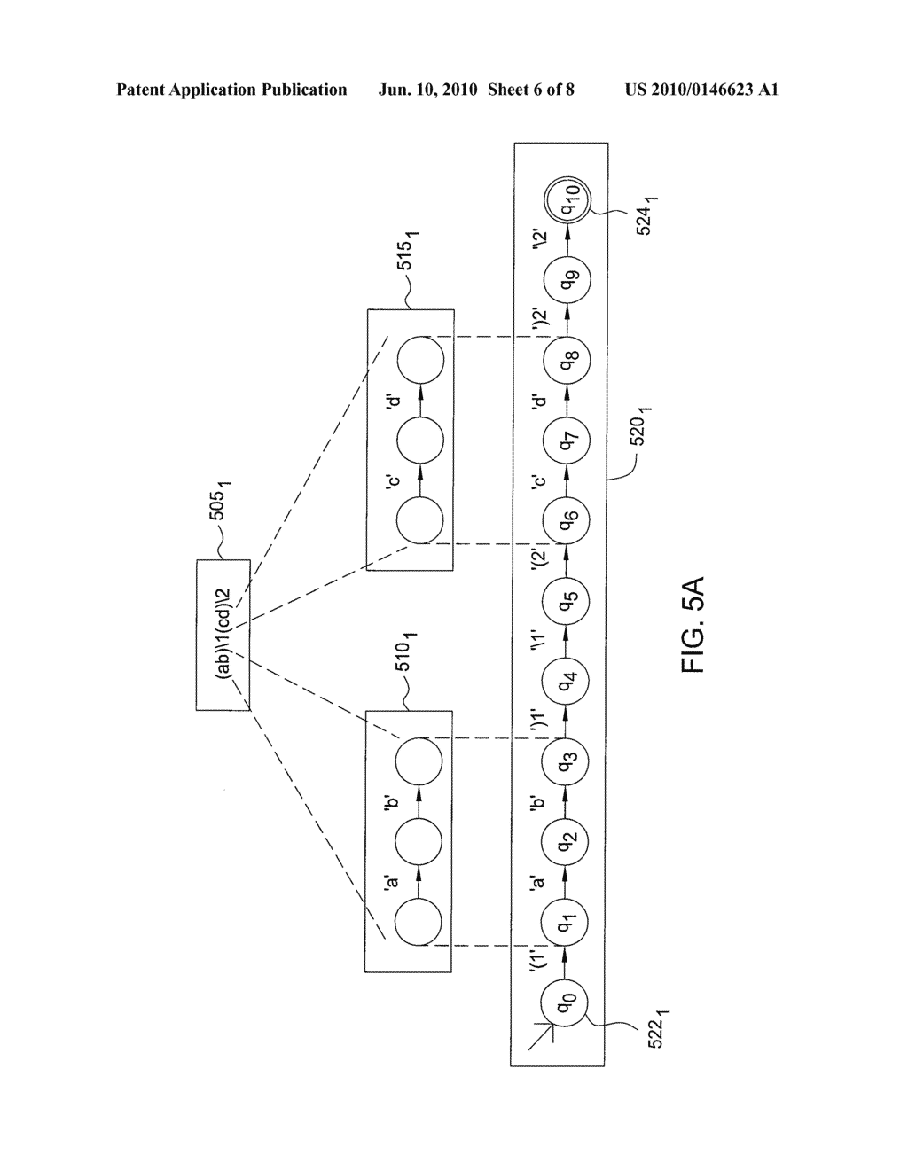 METHOD AND APPARATUS FOR PATTERN MATCHING FOR INTRUSION DETECTION/PREVENTION SYSTEMS - diagram, schematic, and image 07