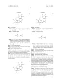 COMPOSITION COMPRISING A DERIVATIVE OF HERMATOXYLIN, OF HEMATEIN, OF BRAZILIN OR OF BRAZILEIN, METAL SALT, HYDROGEN PEROXIDE, AND (BI)CARBONATE AND HAIR DYEING METHOD THEREWITH diagram and image