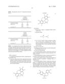 COMPOSITION COMPRISING A DERIVATIVE OF HERMATOXYLIN, OF HEMATEIN, OF BRAZILIN OR OF BRAZILEIN, METAL SALT, HYDROGEN PEROXIDE, AND (BI)CARBONATE AND HAIR DYEING METHOD THEREWITH diagram and image