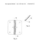 Control hinge for stabilizing door diagram and image