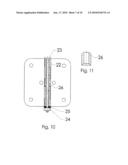 Control hinge for stabilizing door diagram and image