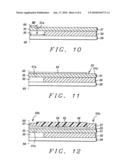 Pole width control on plated bevel main pole design of a perpendicular magnetic recording head diagram and image