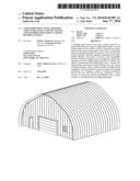 Curved building panel, building structure, panel curving system and methods for making curved building panels diagram and image