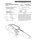 TIGHTENING DEVICE WITH SWIVELLING HANDLING ARM AND APPLIANCE INCLUDING SUCH A DEVICE diagram and image