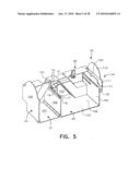 Electrocuting mouse trap with automatic chamber-clearing mechanism and access control mechanism diagram and image