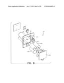 Electrocuting mouse trap with automatic chamber-clearing mechanism and access control mechanism diagram and image